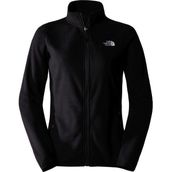 The North Face NF0A855OJK31 W 100 Glacier Fz Tam Fermuar Siyah Kadın Polar