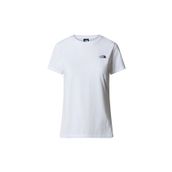 The North Face NF0A87NHFN41 W S/S Simple Dome Slim TEE Beyaz Kadın T-Shirt