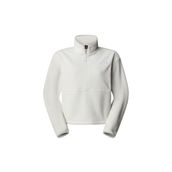 The North Face NF0A8D2CQLI1 Beyaz Glacier Fleece 1/2 Zip Short Kadın Outdoor Polar