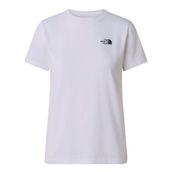 The North Face NF0A8FX7FN41 Beyaz W Evolution Simple Dome Slm Kadın Outdoor Tişörtü