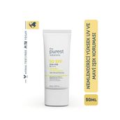 The Purest Solutions Yüksek Koruma ve Nemlendirici Etkili SPF50 50 ML Invisible Güneş Koruyucu Krem