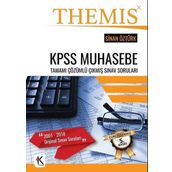 Themıs KPSS Muhasebe Tamamı Çözümlü Çıkmış Sınav Soruları - Sinan Öztürk