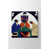 Theo Van Doesburg - Card Players Tablosu