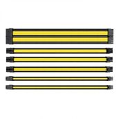 Thermaltake Sarı Siyah Sleeved Kablo Seti