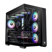 Thermaltake View 380 CA-3Z2-85M1WE-00 ARGB Fanlı Siyah 850 W ATX Gaming Bilgisayar Kasası
