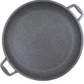 Thermoad 36 cm Gri Döküm Granit Gözleme Tavası