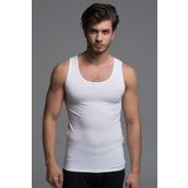 Thermoform Bambu Beyaz Erkek Atlet