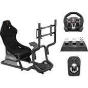 Thull THL-GDPCR-01 Gaming Yarış Simülatörü Kokpiti ve Yarış Direksiyon Viites Pedal Seti