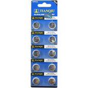 Tianqiu AG13 LR44/357 Siyah Düğme Pil Alkalin