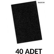 Ticon A4 Simli Eva 40 Adet 20 x 30 cm Siyah