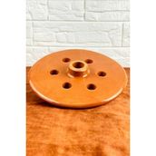Tiesa Home Sırlı Toprak Yaprak Sarması Taşı Dolma Taşı Büyük 23CM