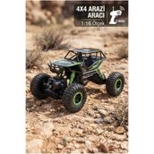 Tıfıl Toys Racing Crew MAX Rock Crawler 1:16 Ölçek 4WD Uzaktan Kumandalı Arazi Aracı 2.4 GHz Oyuncak Araba
