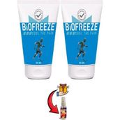 Tiklad Biofreeze Masaj Kremi 50 ml x 2 Ad+Masaj Yağı ile - 1Paket