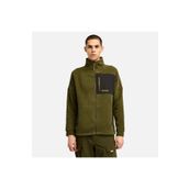 Timberland TB0A6Y563021 Polartec Mıx Medıa Full Zıp Fleece Yeşil Erkek Ceket