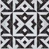 Tink Mermer Desenli Beyaz 30x30 cm Duvar PVC Karo