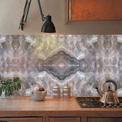 Tink Pvc Panel Kahve Buzlu 41x62 cm Karo
