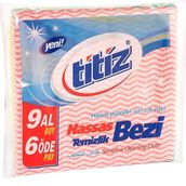 Titiz 6 Adet Hassas Temizlik Bezi