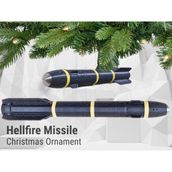 Titrek Toys Hellfire Füzesi Yılbaşı Süsü - Hellfire Missile Christmas Ornament (Replika Maket) - Çok Renkli