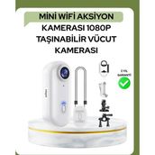 TKÇ 1080P Wifi Spor Kamerası Su Geçirmez Mini Aksiyon Kamera