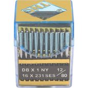 TNC DBX1 SES PVD 12/80 100 Adet Düz Makine İnce Dip Yanmaz Dikiş İğnesi