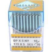 TNC DPX5 SES PVD 10/70 100 Adet Düz Makine Kalın Dip Yanmaz Dikiş İğnesi