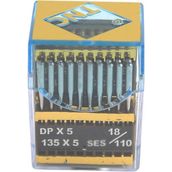 TNC DPX5 SES PVD 18/110 100 Adet Düz Makine Kalın Dip Yanmaz Dikiş İğnesi