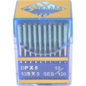 TNC DPX5 SES PVD 19/120 100 Adet Düz Makine Kalın Dip Yanmaz Dikiş İğnesi