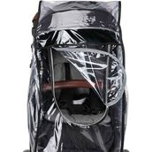 Tois Baby Beyaz Fermuarlı Fitalatsız Bebek Arabası Yağmurluğu %100 PVC Malzeme ile Dayanıklı