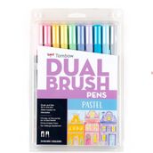 Tombow Dual Brush Pen Pastel Tones Kalem