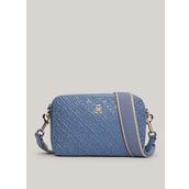Tommy Hilfiger AW0AW16470C0Z Mavi Kadın 22,5x15x9 cm Çapraz Çanta