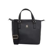Tommy Hilfiger AW0AW17015BDS Siyah Kadın 22x23x14 cm Çapraz Çanta