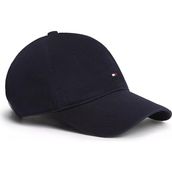 Tommy Hilfiger Erkek %100 Organik Pamuklu Ayarlanabilir Metal Tokalı Bayrak Logo Nakışlı Lacivert Şapka AM0AM14099-DW6 - Tek Beden