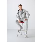 Tommy Life 85236 Taş Pamuklu Kalın Yumuşak Dokulu Comfort Fit Baskılı Erkek Eşofman Takımı