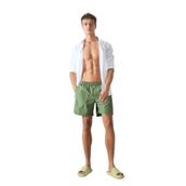 TOMMYLIFE Siyah Hızlı Kuruyan Standart Fit Erkek Deniz Şortu - 81237