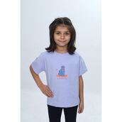 Toontoy 24979 Mavi Kız Çocuk T-shirt