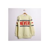 Toontoy T11930 8-14 Yaş Sarı Never Baskılı Kız Çocuk Sweatshirt