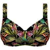 Toparlayıcı Bikini Üstü Geniş Beden Aralığı DB200805BU - 36 - Desenli
