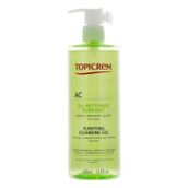 Topicrem AC Purifying Cleansing Gel 400 ml Yağlı ve Akneli Ciltler için Yıkama Jeli