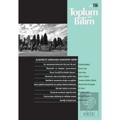 Toplum ve Bilim Dergisi Sayı: 156