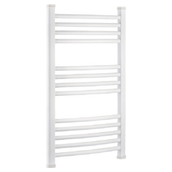 Toprak Havlupan 50x120 cm 17 Borulu Düz Beyaz Havlupan Radyatör