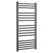 Toprak Havlupan 50x120 cm 17 Borulu Siyah Renk Havlupan Radyatör