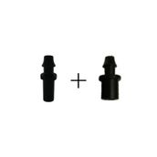 Topraksız Market Spagetti Hortum Bağlantı Ekleri – Start Çıkış Adaptörü + 7 mm Nozul (50+50 Adet)