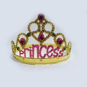Toptanbulurum Gold Renk Princess Taç