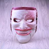 Toptanbulurum Kanlı 23x18 cm Reçine Ölüm Joker Maskesi