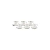 Torba 6 Kişilik Kahve Fincanı 90 Ml Beyaz