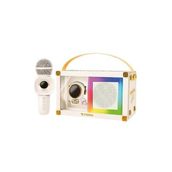 Torima KIDMIC-06 Beyaz RGB Astronot Figürlü Mikrofonlu Karaoke Bluetooth Hoparlör