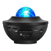 Torima LW-34 Siyah Starry Led Lazer Projektör Müzik Bluetooth Hoparlör