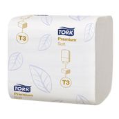 Tork Premium Yumuşak Katlamalı Çift Katlı 252 Yaprak 30 Paket Tuvalet Kâğıdı
