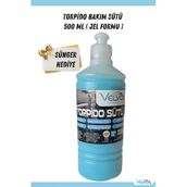 Torpido Bakım Sütü 500 Ml (Jel Formu) Uygulama Süngeri Hediye, Torpido Temizleyici, Torpido Bakım
