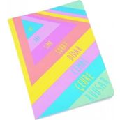 Tosbaa 12.5x17 Güzel Hisler Serisi Üçgen Çizgisiz Defter